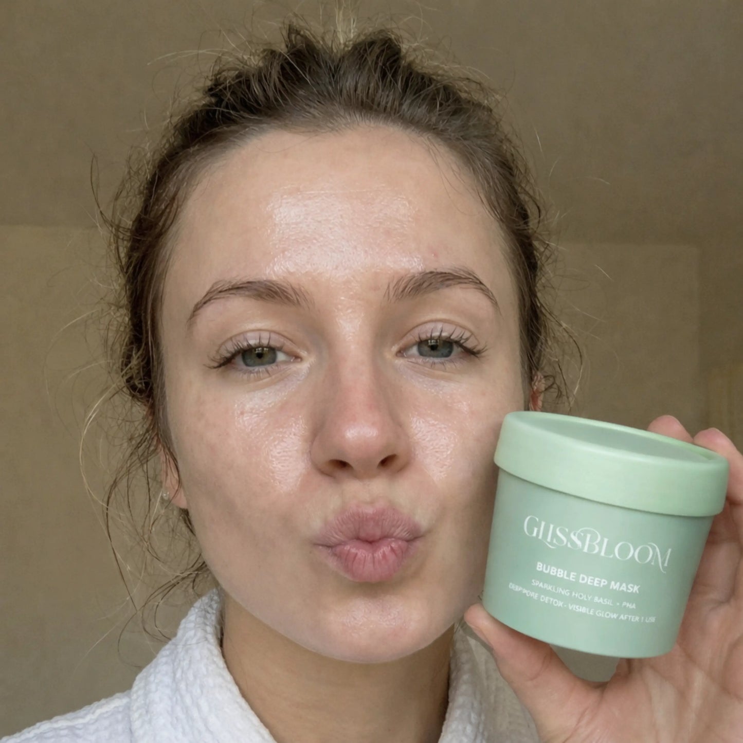 GlissBloom Buborékos Mélytisztító Arcmaszk