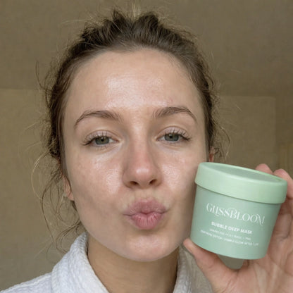 GlissBloom Buborékos Mélytisztító Arcmaszk