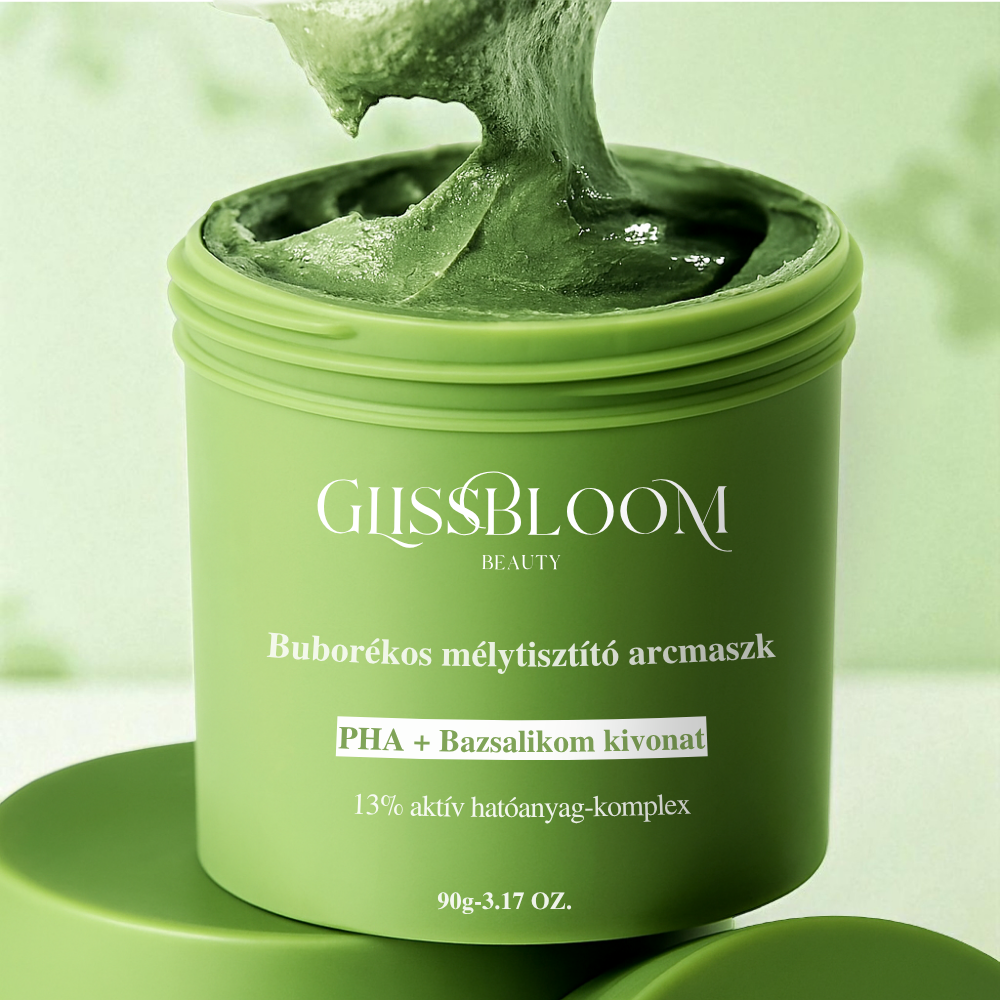 GlissBloom Buborékos mélytisztító arcmaszk