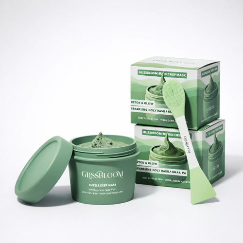 GlissBloom Buborékos Mélytisztító Arcmaszk