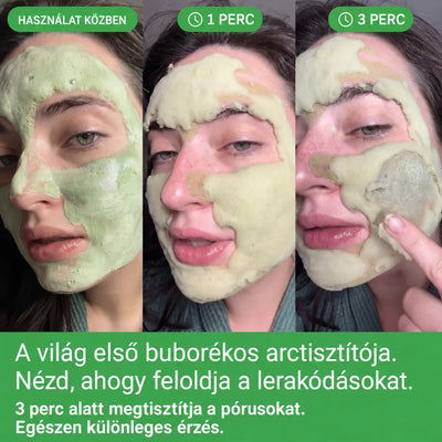 GlissBloom Buborékos Mélytisztító Arcmaszk