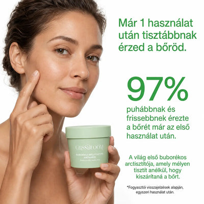 GlissBloom Buborékos Mélytisztító Arcmaszk