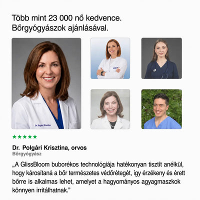 GlissBloom Buborékos Mélytisztító Arcmaszk